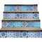 Homeroots 6 x 6 in. Azul Gianna Blue Peel & Stick Tiles 400332 - alternate 5